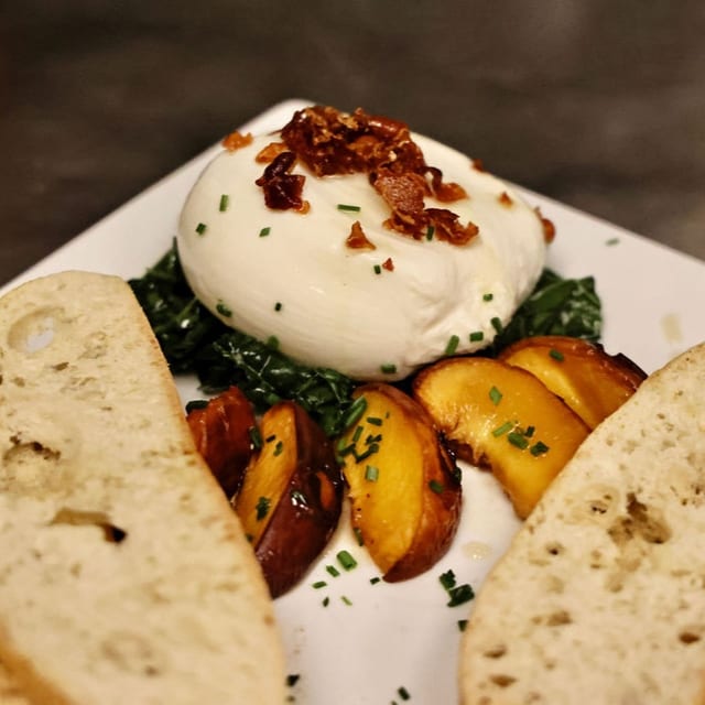 Peach Buratta.