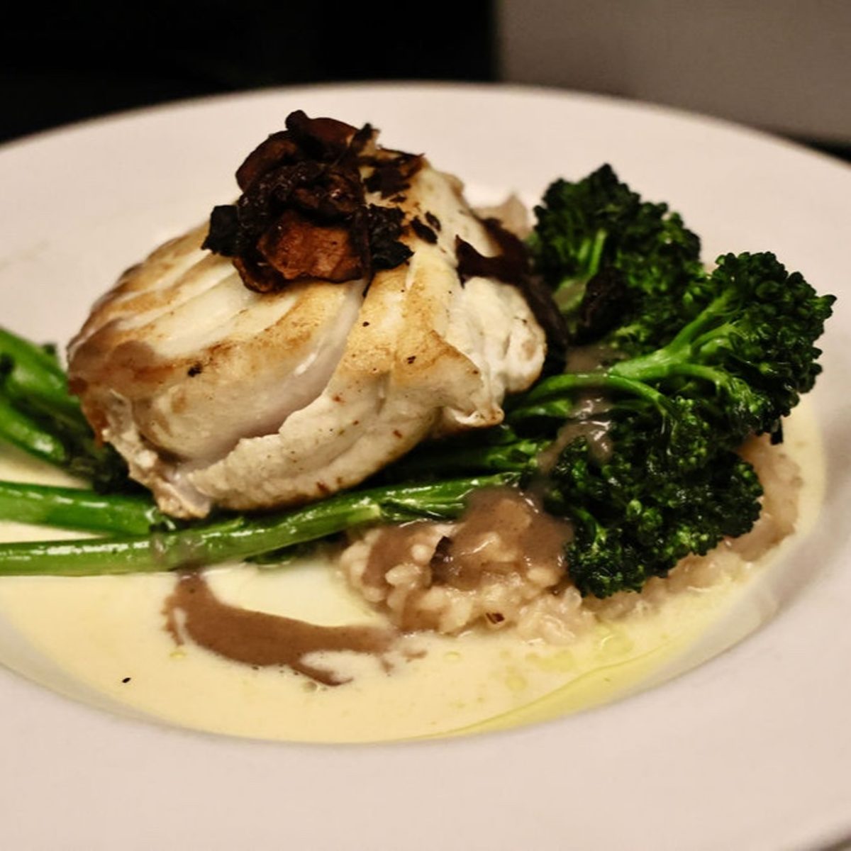 Seared Halibut
