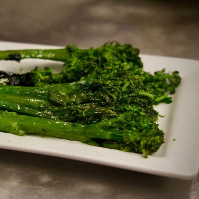 Grilled Broccolini.